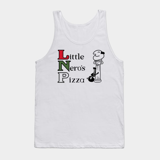 Little Nero's Pizza Tank Top by klance